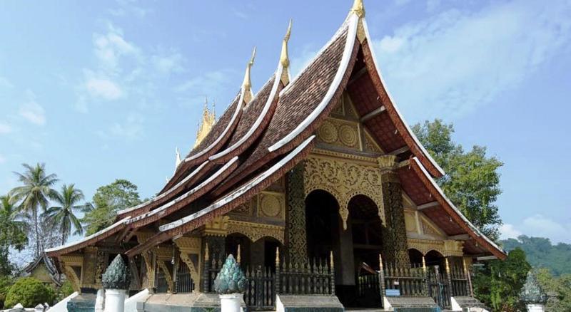 Отель Cafe De Laos Луангпхабанг Экстерьер фото